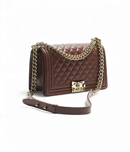 Chanel Сумка Boy Brown - фото 2