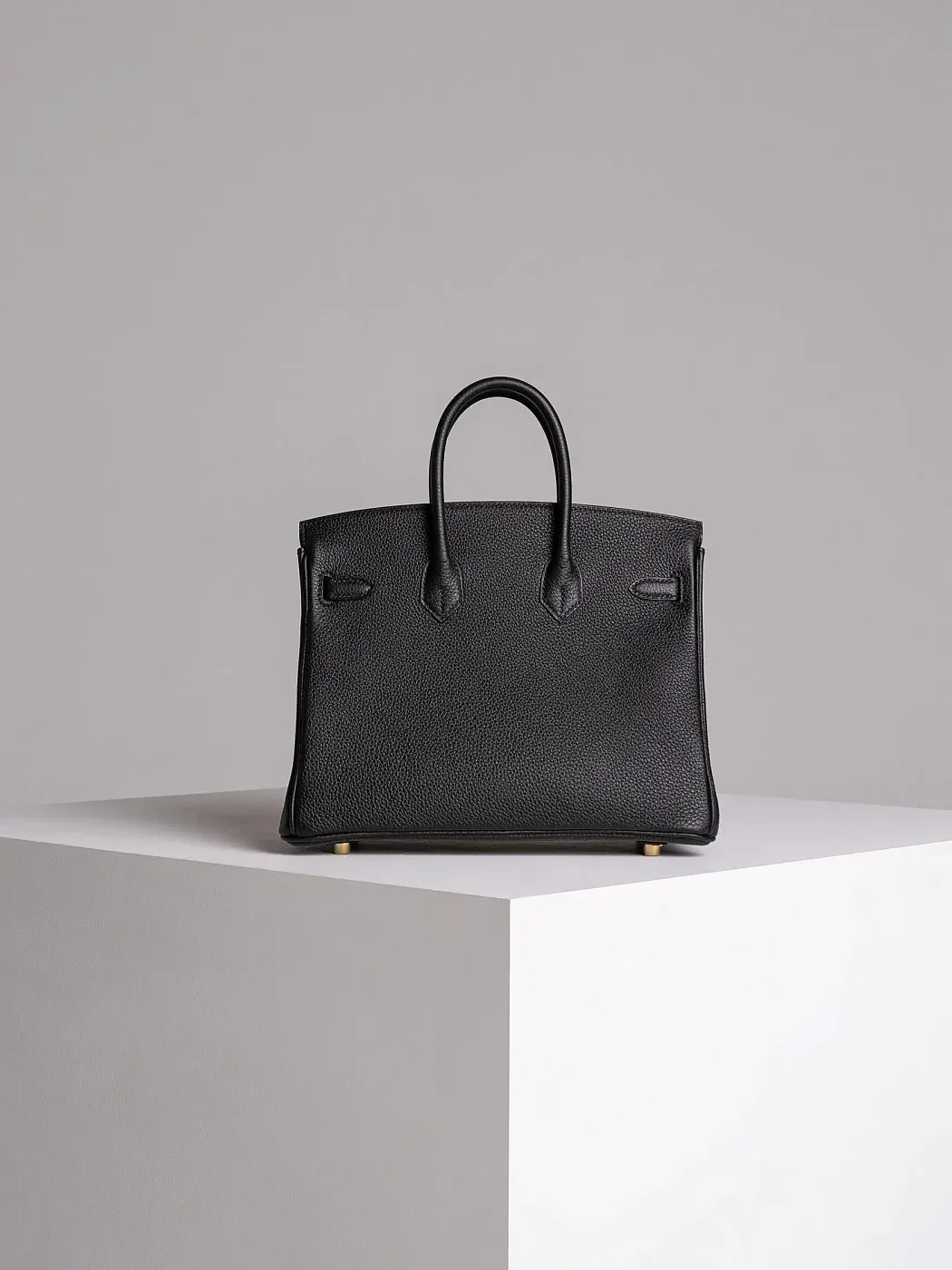 Hermès Сумка Birkin 25 Black Togo Gold Hardware - фото 5