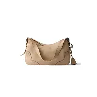 Prada Большая сумка Aimee Sand Beige - фото 1