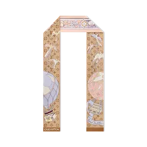 Louis Vuitton Шелковая лента Journey Sable - фото 3