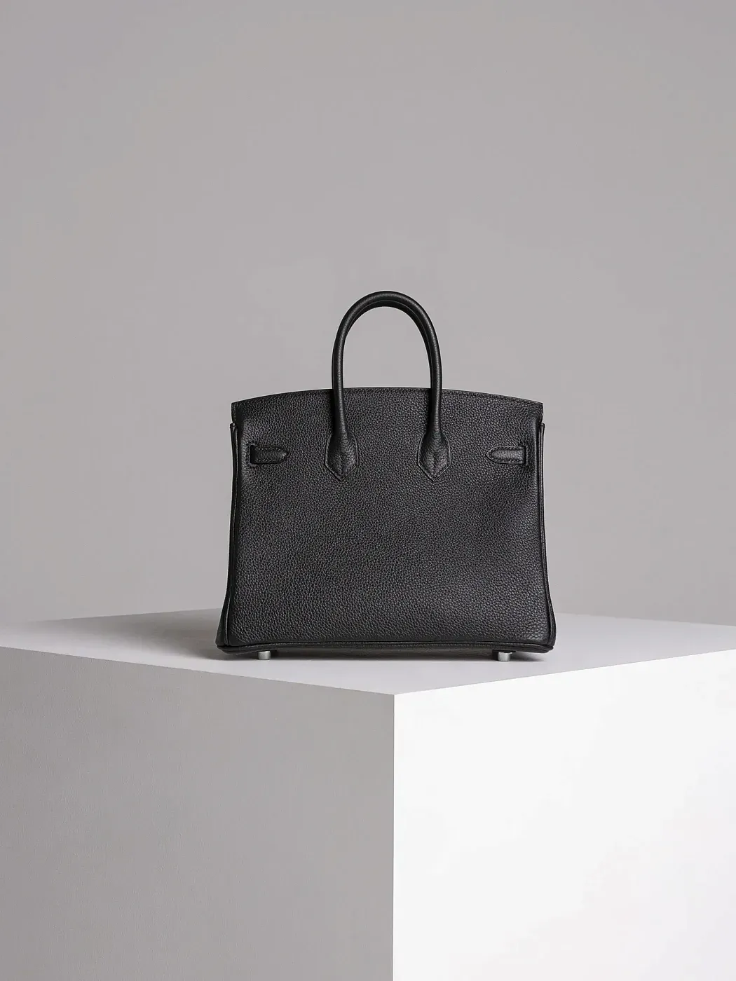 Hermès Сумка Birkin 25 Black Togo Palladium Hardware - фото 5