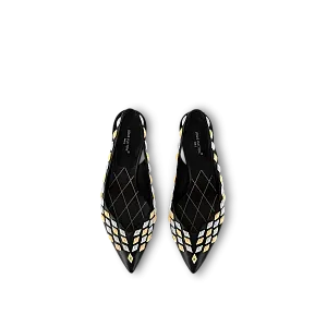 Louis Vuitton Слингбэки Gold Rush на каблуке - фото 2