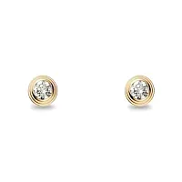 Cartier Серьги d'Amour stud earrings, 2 diamonds, small model Yellow Gold - фото 1