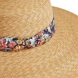 Hermès Шляпа Eglantine Bloom Naturel / Navy - фото 2