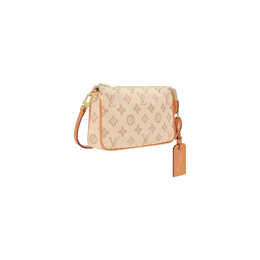 Louis Vuitton Сумка Pochette Accessoires NV Beige - фото 3