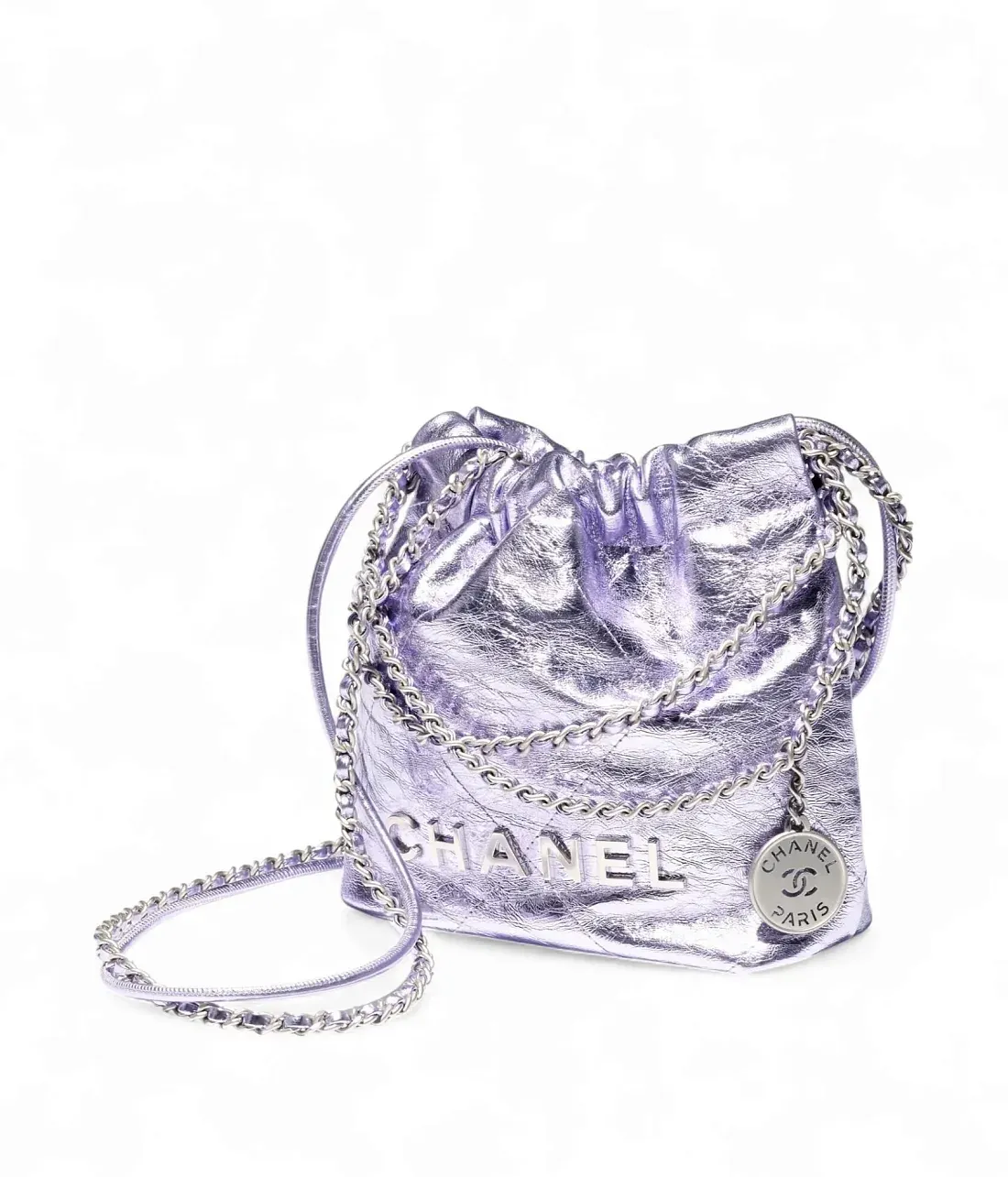 Chanel Сумка Mini 22 Lilac - фото 2