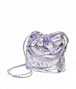 Chanel Сумка Mini 22 Lilac - фото 2