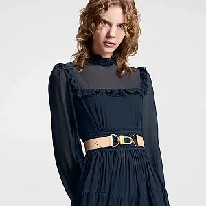 Louis Vuitton Двухсторонний ремень Oversized Hook 40 мм - фото 2
