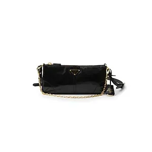 Prada Сумка средняя Re-Edition 2002 Black - фото 1