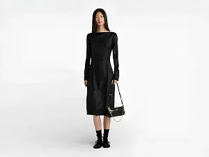 Prada Сумка средняя Re-Edition 2002 Black - фото 2