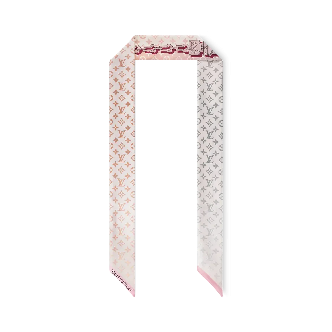 Louis Vuitton Шелковая лента Monogram Confidential BB - фото 3