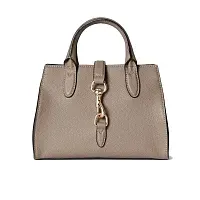 Gucci Сумка-тоут с застежкой-крючком Beige - фото 1