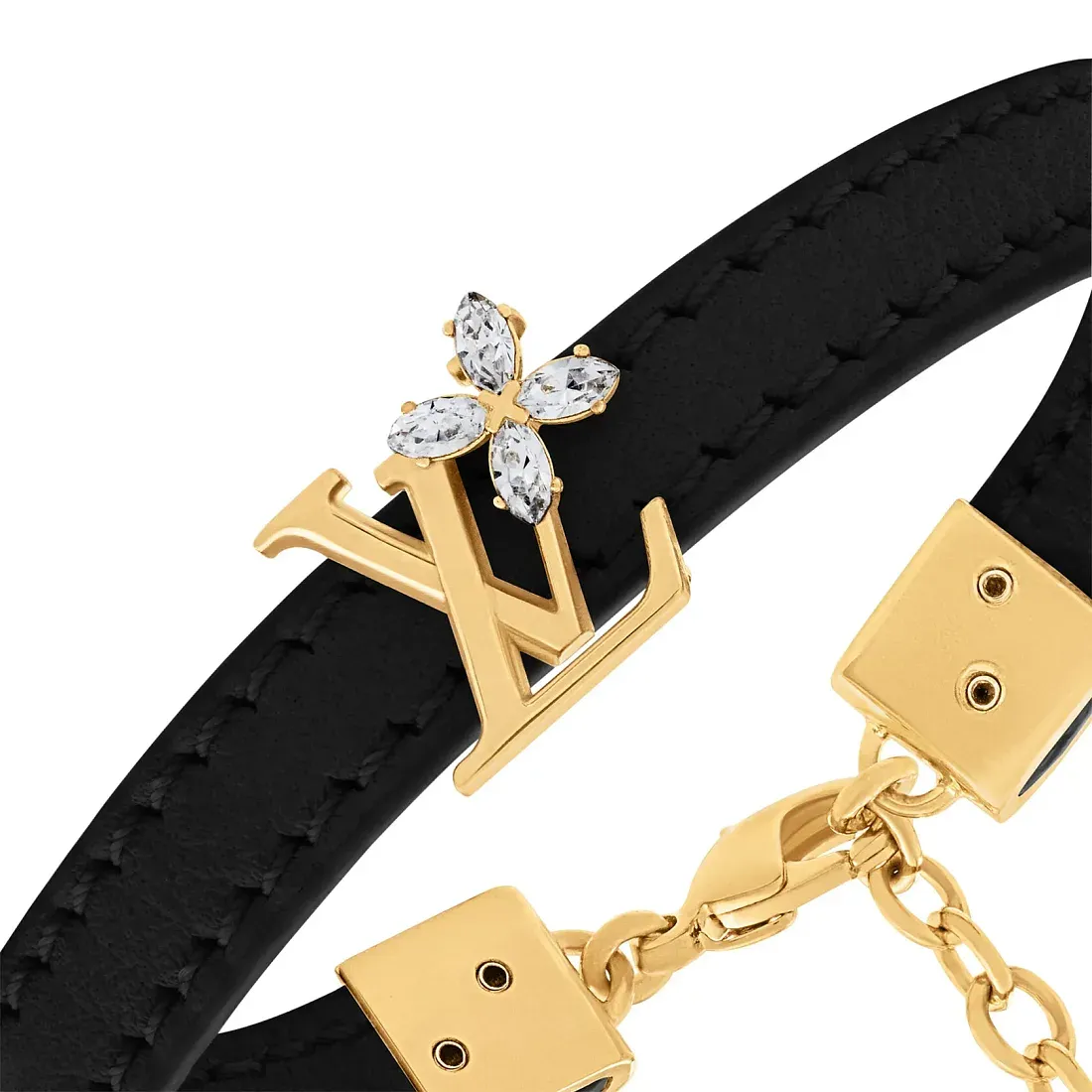 Louis Vuitton Браслет Iconic Flower Black - фото 3