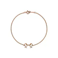 Tiffany & Co. Браслет Paloma Picasso Double Loving Heart Bracelet Rose Gold - фото 1