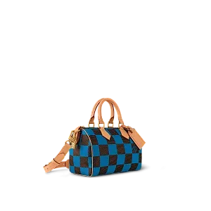 Louis Vuitton Сумка Speedy 25 с плечевым ремнем Blue - фото 2