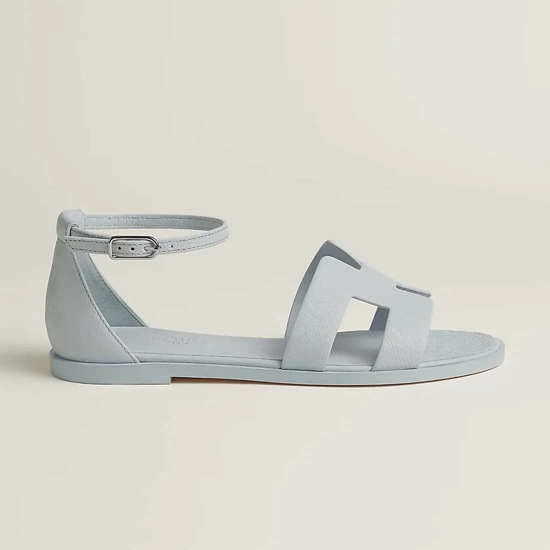 Hermès Сандалии Santorini Bleu Glacier - фото 3