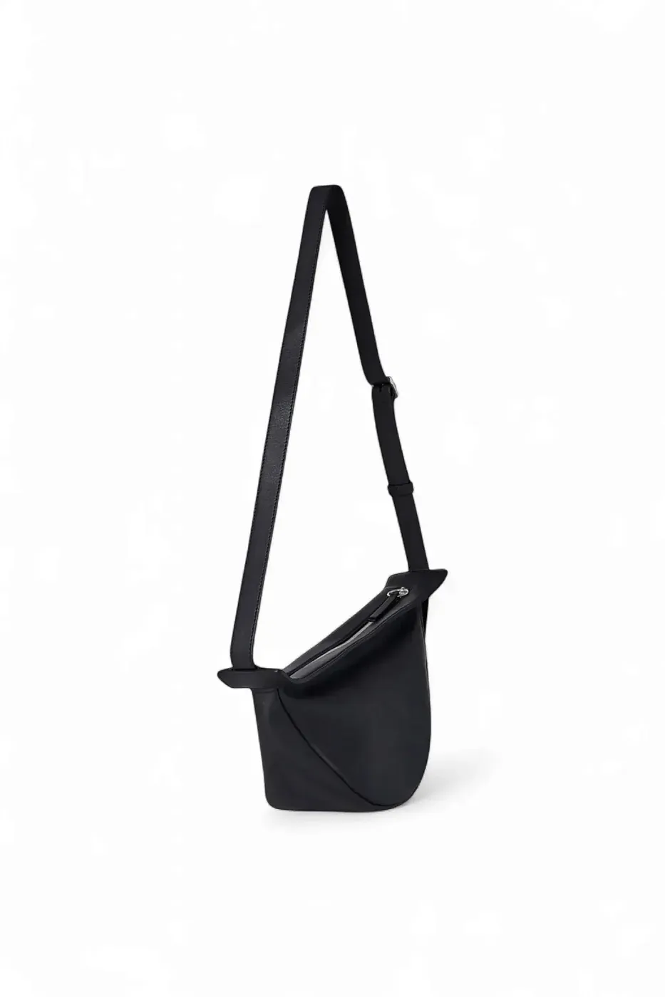 The Row Сумка Small Slouchy Banana Black из кожи - фото 3