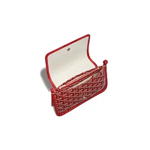 Goyard Мини-сумка Plumet Pocket Red - фото 3
