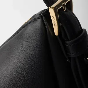 Prada Сумка на плечо Aimee Large из кожи Black - фото 7