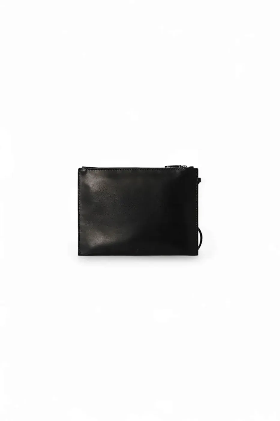 The Row Клатч Wristlet Pouch Black из кожи Black - фото 3