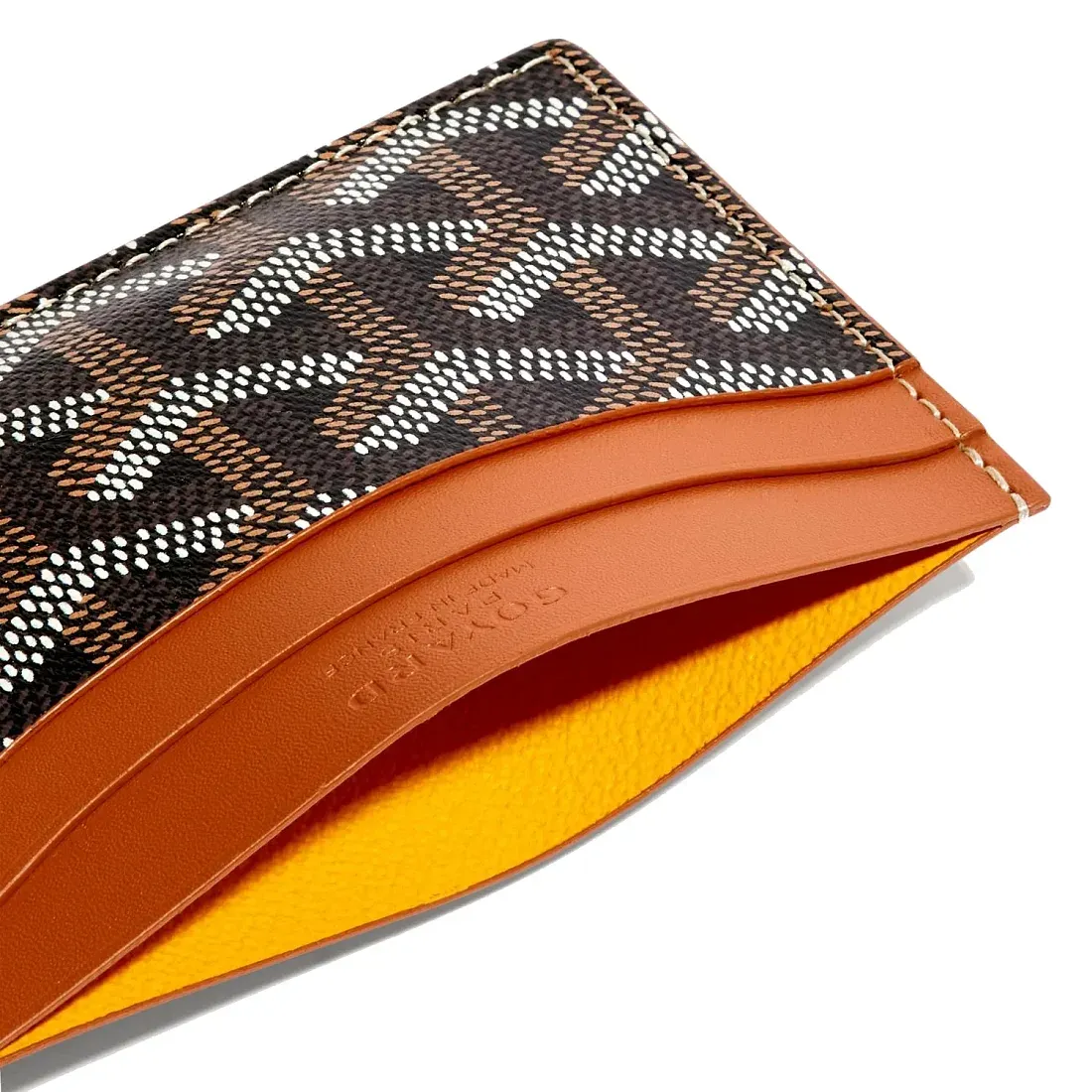 Goyard Кардхолдер Saint-Sulpice Black and Tan - фото 2