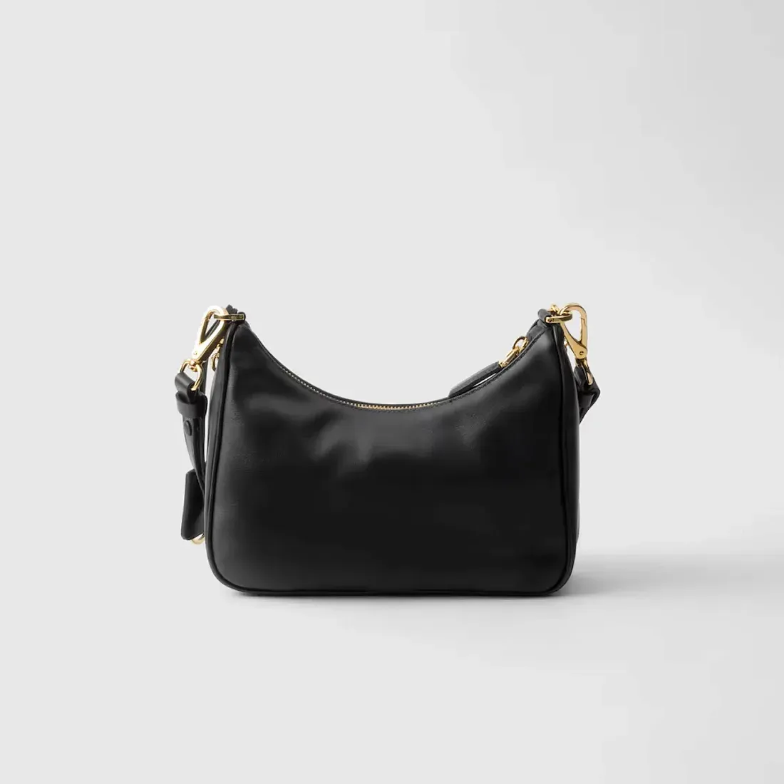 Prada Кожаная мини-сумка Re-Edition Black - фото 4