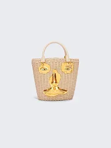 Schiaparelli Сумка Woven face bag - фото 1