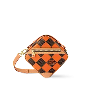 Louis Vuitton Сумка-мессенджер Chess Orange - фото 1