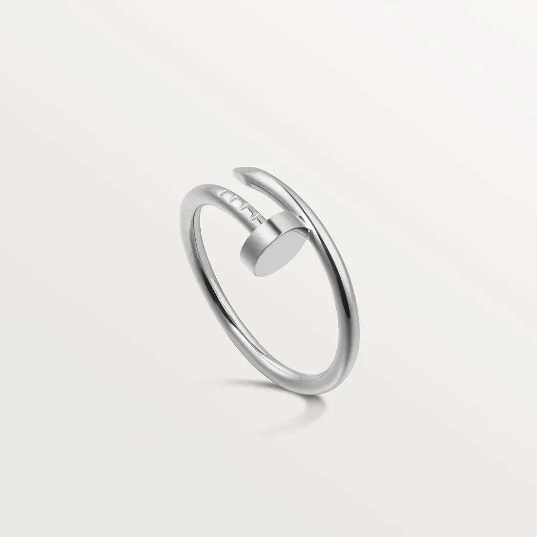 Cartier Кольцо Juste Un Clou маленькая модель White Gold - фото 5
