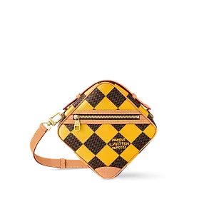 Louis Vuitton Сумка-мессенджер Chess Jaune Mat - фото 1
