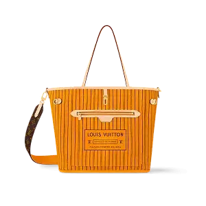 Louis Vuitton Сумка Neverfull Inside Out MM с плечевым ремнем Monogram/Jaune Safran - фото 1