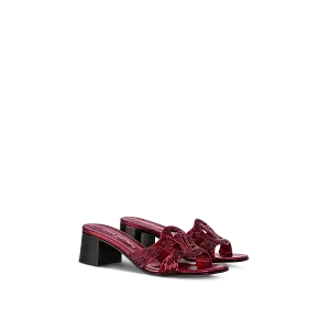 Louis Vuitton Мюли LV Isola Burgundy - фото 1