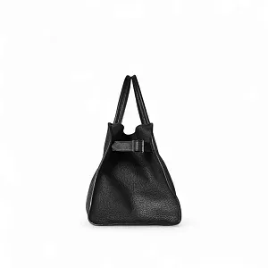The Row Сумка Soft Margaux 17 из кожи Black - фото 3