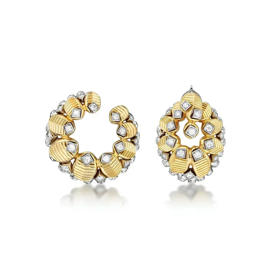 Cartier Серьги Grain de Cafe earrings - фото 5