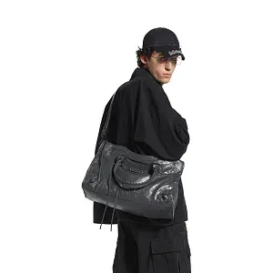 Balenciaga Сумка Le City In Volcanic Rock большого формата Men - фото 3