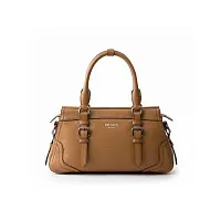 Prada Большая сумка-тоут Caramel - фото 1