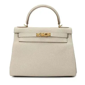 Hermès сумка Kelly 28 Beton Togo Ghw - фото 1