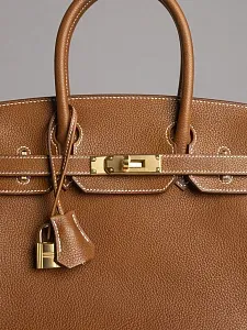 Hermès Сумка Birkin 30 Fauve Barenia Faubourg Gold Hardware - фото 4