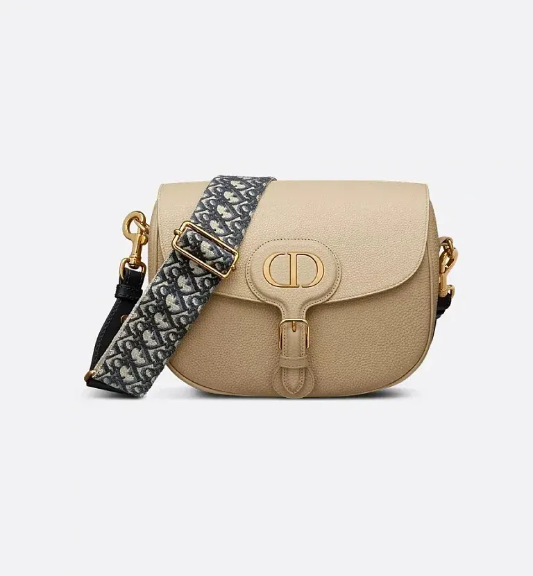 Сумка Bobby большого формата Dior Rope Beige - фото 1