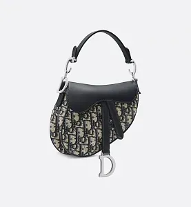 Dior Сумка Saddle с ремнем мини-формата - фото 5