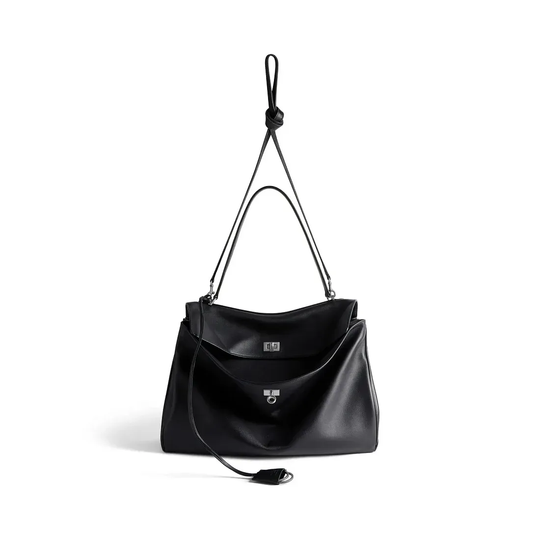 Balenciaga Сумка Rodeo in Black большого формата - фото 5