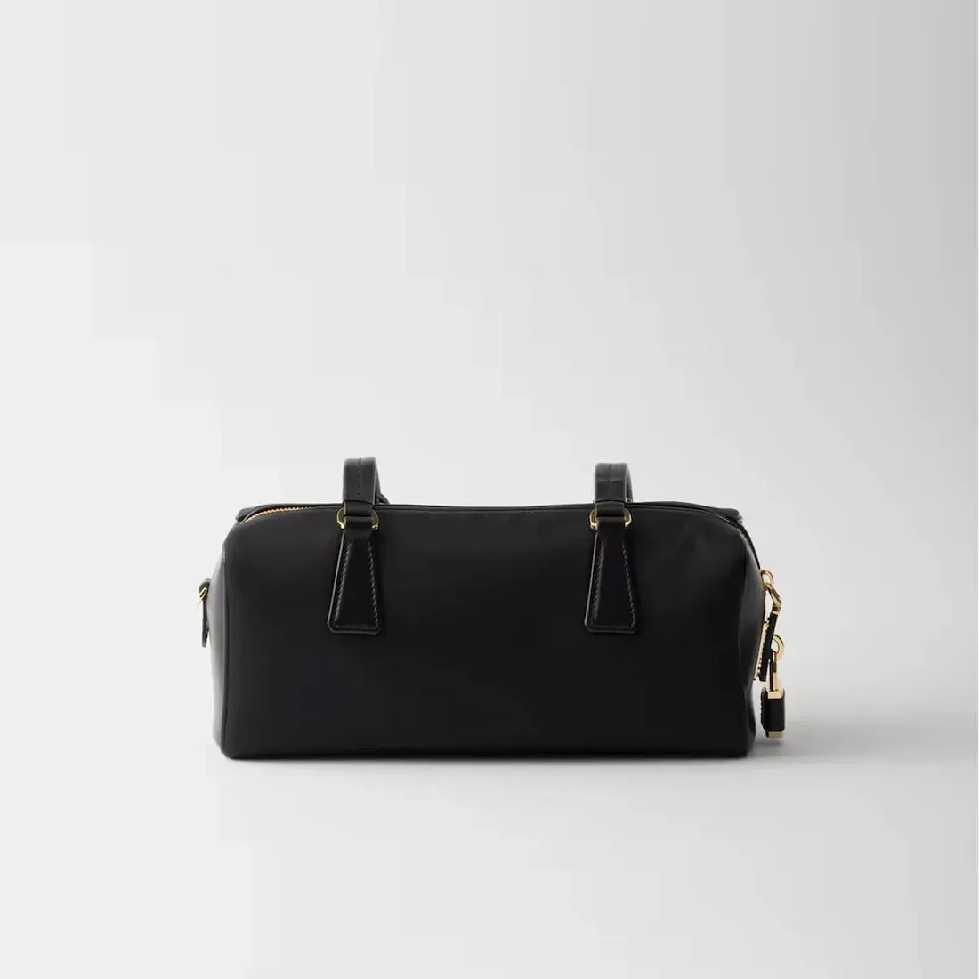 Prada Сумка из Re-Nylon и кожи среднего размера с замком - фото 4