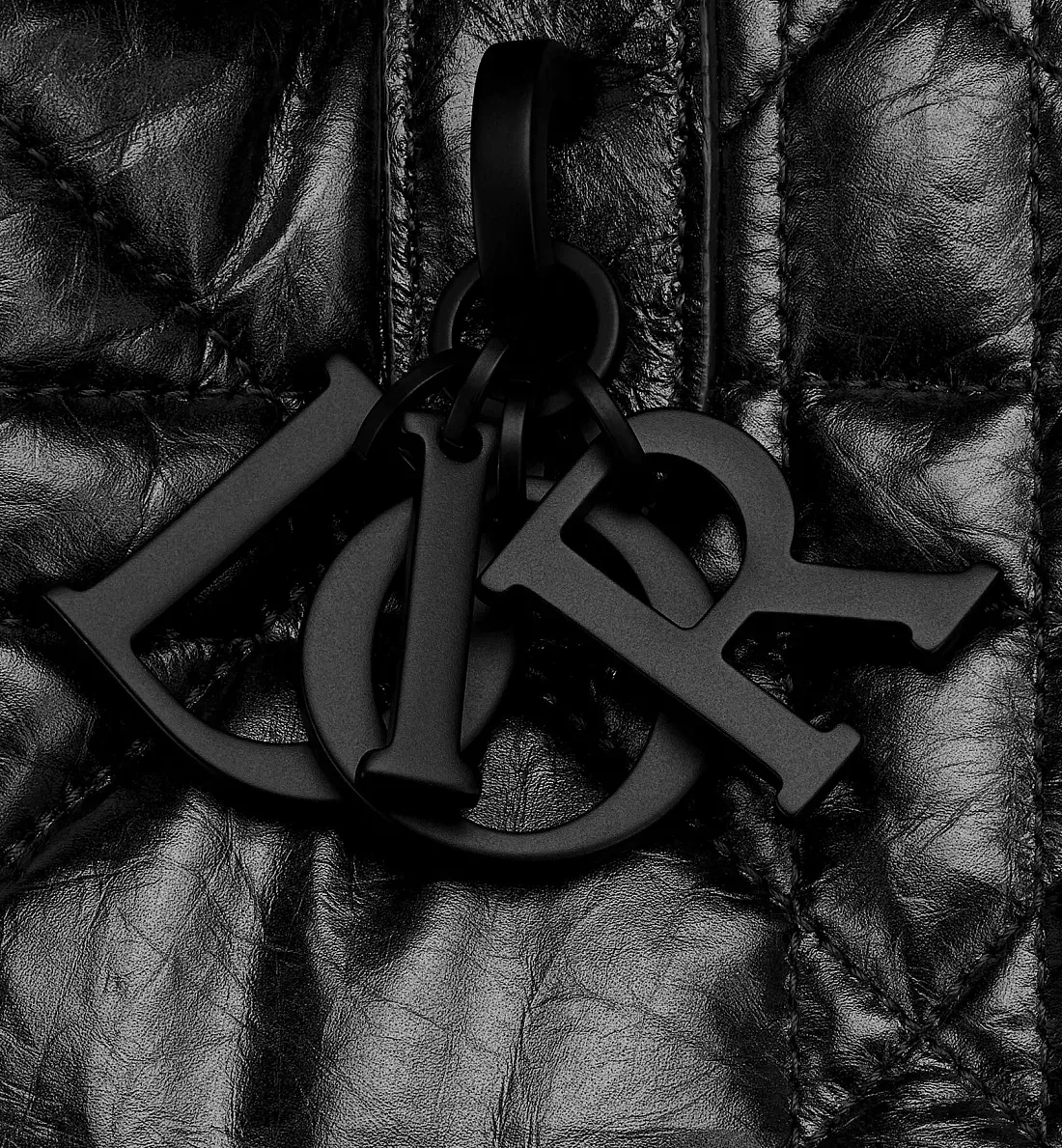 Dior Сумка Toujours crinkled calfskin большого формата - фото 8