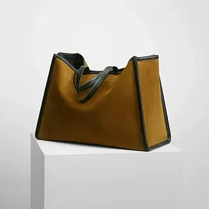 Phoebe Philo Сумка XL Cabas Toffee - фото 3