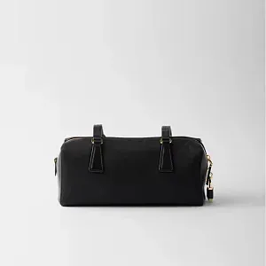 Prada Сумка из Re-Nylon и кожи среднего размера с замком - фото 4
