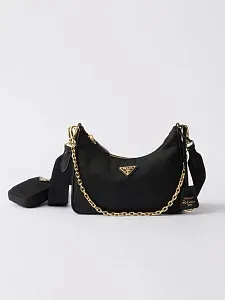 Prada Сумка Re-Edition 2005 из Re-Nylon Black - фото 1