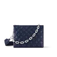 Louis Vuitton Сумка Coussin PM Navy - фото 1
