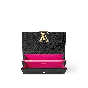 Louis Vuitton Кошелек Capucines Black - фото 3