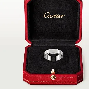 Cartier Обручальное кольцо D Amour 6 мм Platinum - фото 3