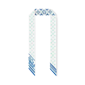 Louis Vuitton Шелковая лента Tiles BB Lagoon - фото 3